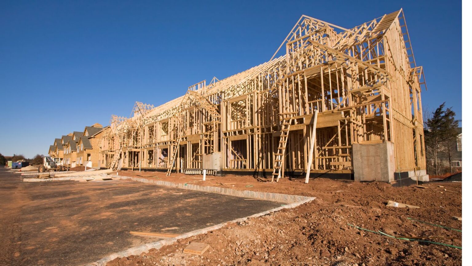 New Housing Development Construction