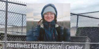 Mochilera británica detenida por ICE en centro de detención de Tacoma Woman