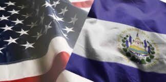 El Salvador y estados unidos: cooperación en seguridad y migración en la mira con visita a la casa blanca Banderas