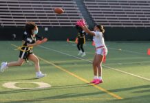 Votación en washington: propuesta para restringir deportes femeninos a sexo biológico es desestimada Equipo femenil de fútbol americano de cintas de las escuelas públicas de Seattle (SPS)