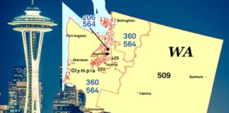 El código 206 de Seattle compartirá espacio con el nuevo 564 muy pronto Códigos de área superpuestos del estado de Washington