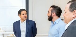 Marco Rubio negocia con Bukele el regreso de venezolano deportado a El Salvador Marco Rubio junto a Bukele dura una visita al EL Salvador