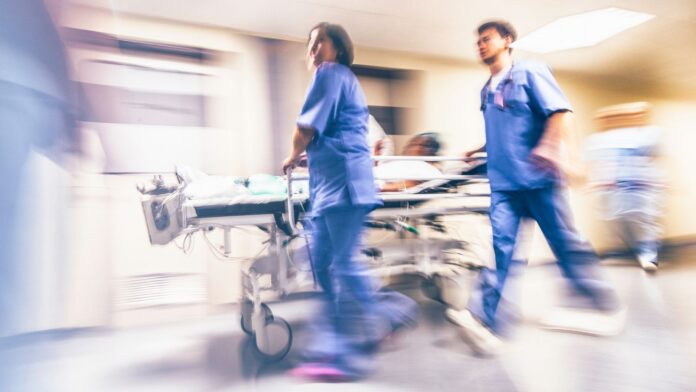 Emergencia en hospital