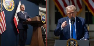 California demanda a la administración Trump por el despliegue de la Guardia Nacional Gobernador Newsom y Donald Trump