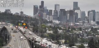Embotellamientos, demoras y dolores de cabeza se anticipan ante obras significativas en la autopista 5 Foto: I-5 – Cortesía del WSDOT