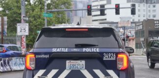 Policía de Seattle investiga apuñalamiento en Capitol Hill Foto: Patrulla del departamento de policía de Seattle ©️Latino Herald