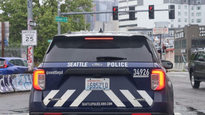 Foto: Patrulla del departamento de policía de Seattle ©️Latino Herald Foto: Patrulla del departamento de policía de Seattle ©️Latino Herald