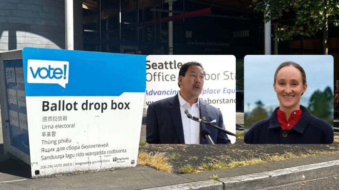 Foto: Ballot box biblioteca pública de Ballard - ©️Latino Herald
