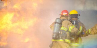 Movilización estatal contra dos incendios forestales en el este de Washington Entrenamiento de bomberos