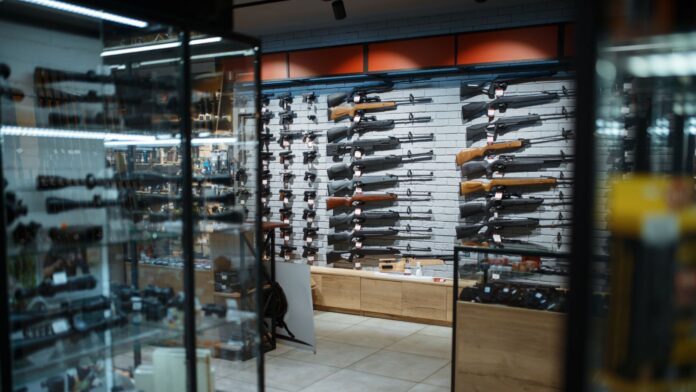 Rifle Choice, Showcase in Gun Shop, Nobody