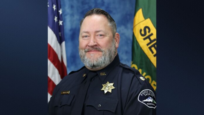 Foto: Mayor Chadwick Dickerson - Cortesía de la oficina del sheriff del condado Pierce Foto: Mayor Chadwick Dickerson - Cortesía de la oficina del sheriff del condado Pierce