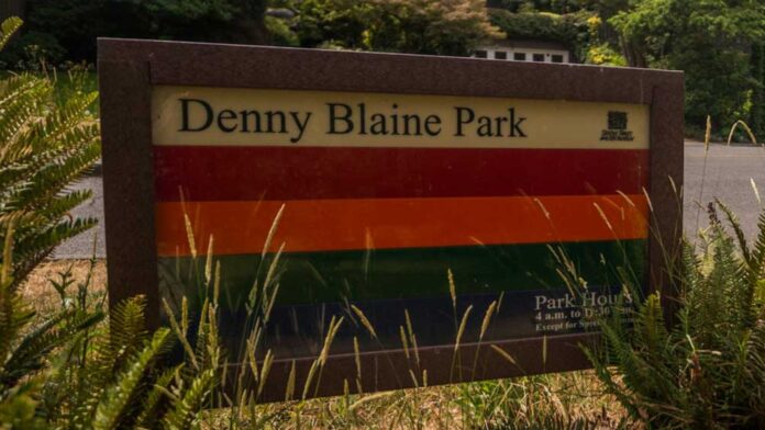 Foto: Letrero del parque Denny Blaine - Cortesía de la ciudad de Seattle Foto: Letrero del parque denny blaine - Cortesía de la ciudad de Seattle