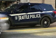 Tiroteo en Chinatown deja una persona muerta y el agresor sigue prófugo Foto: Patrulla del departamento de policía de Seattle ©️Latino Herald
