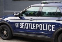 Varios adolescentes detenidos tras disparar a la policía y escapar en una camioneta robada Patrulla del departamento de policía de Seattle