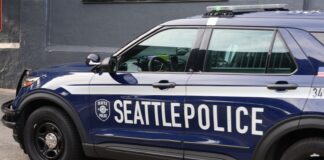 Varios adolescentes detenidos tras disparar a la policía y escapar en una camioneta robada Patrulla del departamento de policía de Seattle
