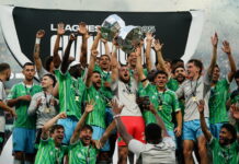 Seattle Sounders conquista la Leagues Cup 2025 con victoria contundente sobre Inter Miami Seattle Sounders F.C. celebra con la copa de la Leagues Cup 2025 en Lumen Field