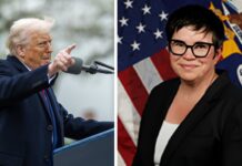 Trump despide a comisionada de estadísticas laborales por raquítico reporte de empleos Foto: Trump y la Dra, Erika McEntarfer - Cortesía de la Casa Blanca y la Oficina de Estadísticas Laborales de EE. UU.