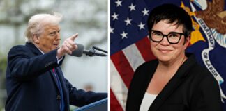 Trump despide a comisionada de estadísticas laborales por raquítico reporte de empleos Foto: Trump y la Dra, Erika McEntarfer - Cortesía de la Casa Blanca y la Oficina de Estadísticas Laborales de EE. UU.