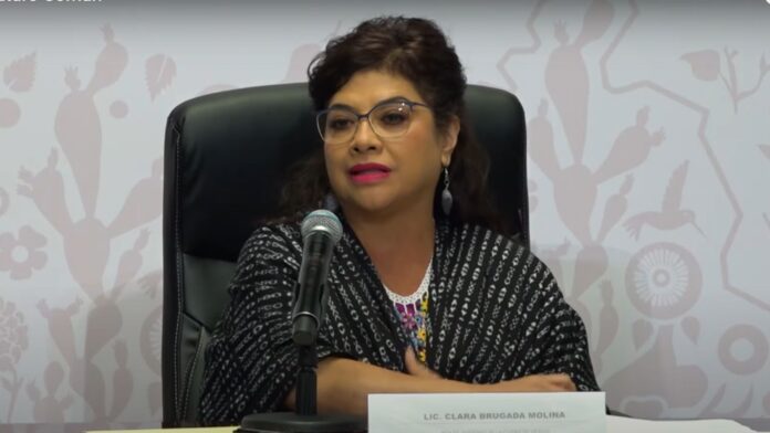 Foto: Capture de pantalla de una conferencia de prensa de Clara Brugada - Cortesía del gobierno de Ciudad de México Foto: Capture de pantalla de una conferencia de prensa de Clara Brugada - Cortesía del gobierno de Ciudad de México