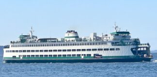 Ferry híbrido-eléctrico fuera de servicio por tercera vez en menos de 6 meses Foto: ferry desde Edmonds ©Latino Herald