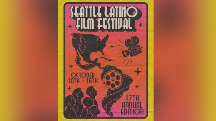 Foto: Poster del festival de cine latino de Seattle. - Cortesía del SLFF