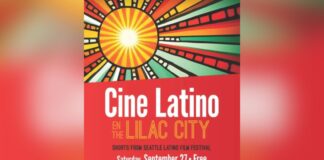 Cine Latino llevará cortometrajes latinos a Spokane Foto: Poster del festival de cine latino de Spokane - Cortesía del SLFF