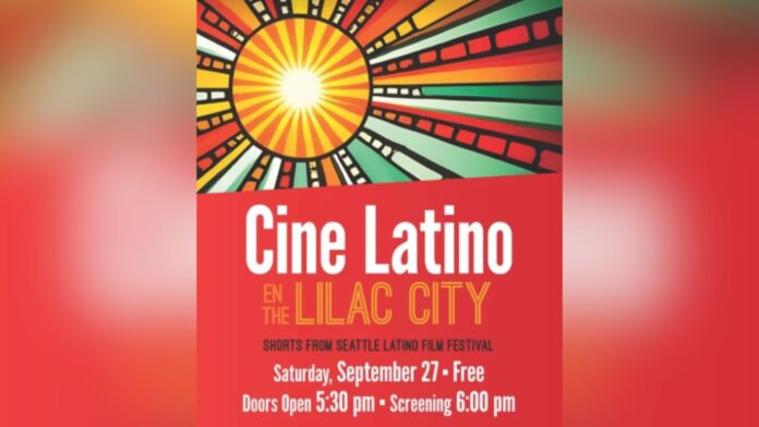 Foto: Poster del festival de cine latino de Spokane - Cortesía del SLFF