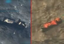 Pescador colombiano muerto en ataque de EE.UU. desata una crisis diplomática Foto: Embarcación antes y después del ataque - Cortesía de Donal Trump