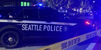 Un hombre muere en Capitol Hill tras recibir un impacto de bala en el cuello Foto: Área donde sucedió el tiroteo - Cortesía del SPD