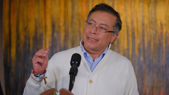 Foto: Gustavo Petro durante una alocución sobre salud el 15 de julio del 2025 - Cortesía de la presidencia de Colombia Foto: Gustavo Petro durante una alocución sobre salud el 15 de julio del 2025 - Cortesía de la presidencia de Colombia