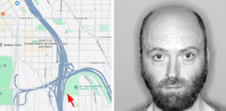 Tiroteo fatal en Seattle: detectives buscan ayuda para resolver el homicidio Foto: A la izquierda el área donde se ubicó la escena del crimen y la derecha Zachary Raymond-Becker (fallecido) - Cortesía del SPD