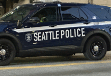 Mujer recibe disparo tras discusión por tardar más de lo esperado en la ducha Foto: Patrulla del departamento de policía de Seattle ©️Latino Herald
