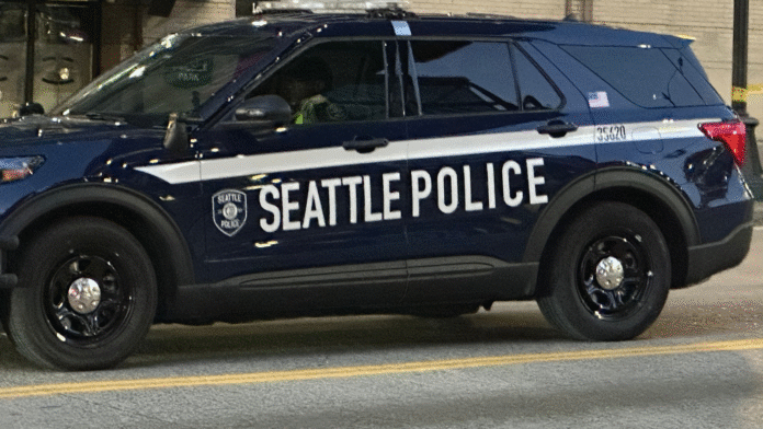 Foto: Patrulla del departamento de policía de Seattle ©️Latino Herald