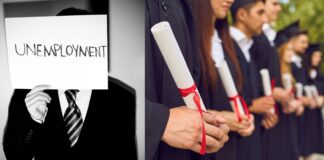 Desempleo entre graduados universitarios alcanza su nivel más alto en tres décadas