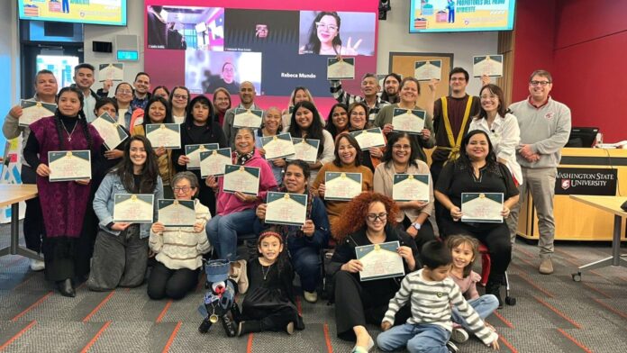 Foto: Graduados del grupo Promotores del Medio Ambiente (PMA) 2025 - Cortesía de WSU Foto: Graduados del grupo Promotores del Medio Ambiente (PMA) 2025 - Cortesía de WSU