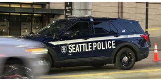 Detienen a guardia de seguridad tras tiroteo frente a un club nocturno en Pioneer Square Foto: Patrulla del departamento de policía de Seattle ©️Latino Herald