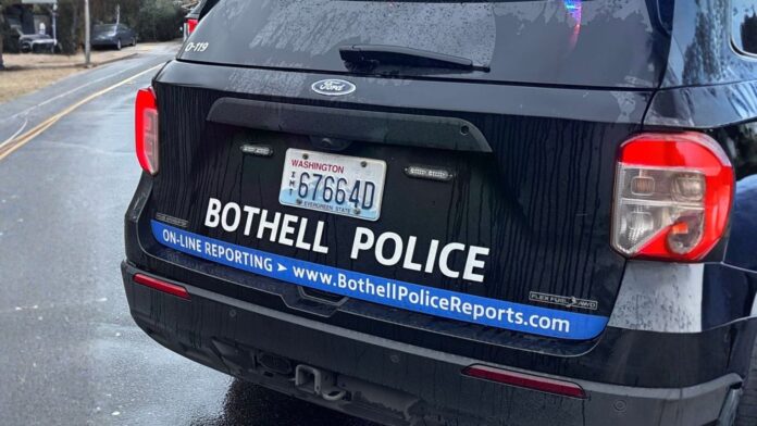 Foto: Patrulla del departamento de policía de Bothel - Cortesía del X de Bothel P.D.