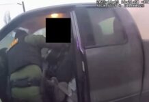 Agentes del sheriff rescatan a conductor de una camioneta en llamas Foto: Captura del video publicado por la Sheriff del condado de Foto: Capture del video publicado por el sheriff del condado Snohomish donde se puede ver a un agente durante las maniobras del peligroso rescate - Cortesía del sheriff del condado Snohomish