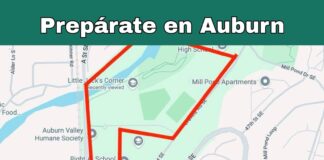 Autoridades de Auburn activan evacuación nivel 1 por crecida del White River