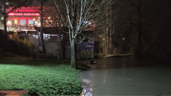 Foto: Área afectada por las inundaciones en el condado Snohomish - Cortesía del DEM del condado Snohomish