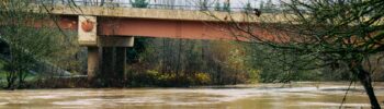 Foto: Área de la ciudad de Kent, WA afectada por las inundaciones - Cortesía del gobierno de Kent