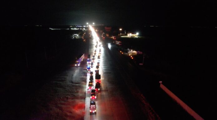 Caravana de Verano 2026 abre registro para viajar por carretera a México Foto: Vista aérea de la Caravana Migrante 2025 - Cortesía del Instituto Nacional de Migración de México