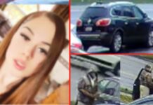 Policía solicita ayuda para localizar a una joven de 15 años desaparecida en Port Orchard Foto: Jovencita desaparecida, automóvil en cuestión y persona de interés en el caso - Cortesía del departamento de policía de Port Orchrd