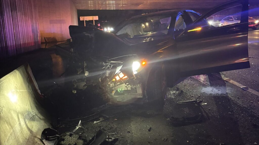 Foto: Estado del vehículo que presuntamente ocasiono la colisión - Cortesía del WSP