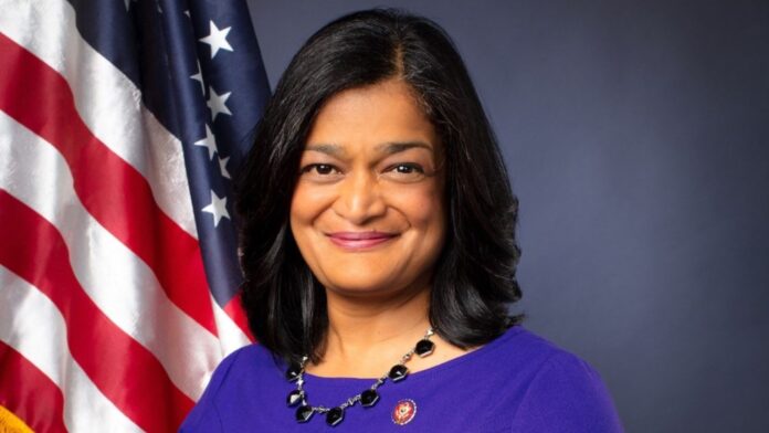 Foto: Representante Pramila Jayapal - Cortesía del congreso de Estados Unidos