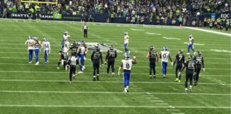 El futuro de los Seahawks luce prometedor, pero la oportunidad es ya Foto: Partido entre los Seahawks y los Rams – ©️ Latino Herald