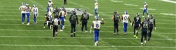 Foto: Partido entre los Seahawks y los Rams – ©️ Latino Herald