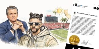 Gavin Newson decretó el 8 de febrero como Día de Bad Bunny