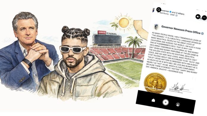 Gavin Newson decretó el 8 de febrero como Día de Bad Bunny