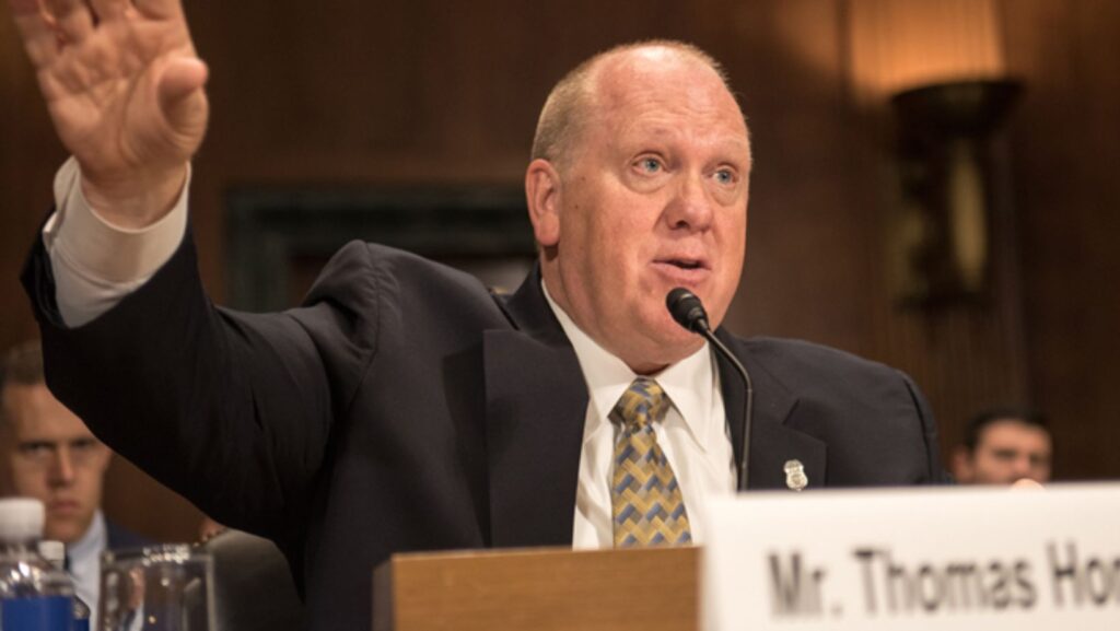 Foto: Tom Homan – Cortesía de ICE